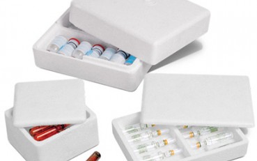 Caixa de Isopor para insulina e medicamentos termolbeis