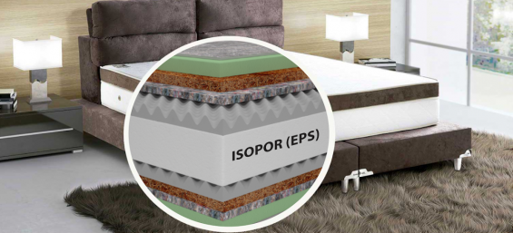 Placas de EPS (isopor) para colcho